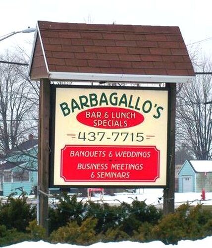 Barbagallo's Restaurant sign