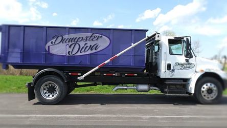Dumpster Diva Dumpster Truck