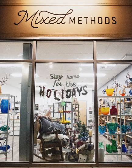 Mixed Methods Holiday Store Front