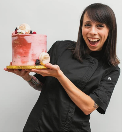 Kaleigh Ligoci -co-owner and cake creator